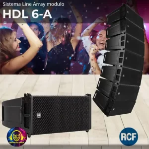 sistema line array modulo activo hdl 6 a