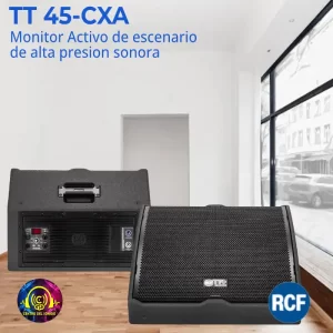 monitor activo de escenario de alta presion sonora tt 45 cxa