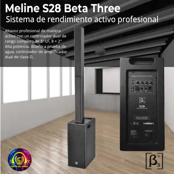 s28 sistema beta 3 de rendimiento activo profesional meline