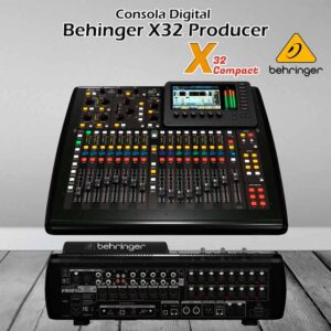 consola digital behinger x32 producer 16 entradas