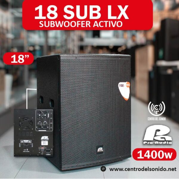 subwoofer 18sublx