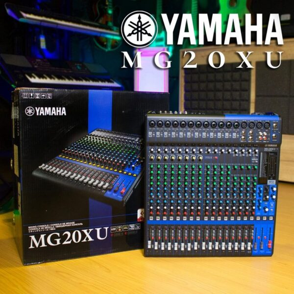 mezclador yamaha mg20xu de 20 canales