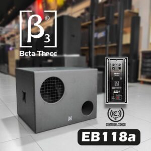 eb118a bajo activo 500w beta three