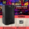 cabina activa icoa 12a coaxial 1200w