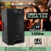 cabina activa icoa 15a coaxial 1200w