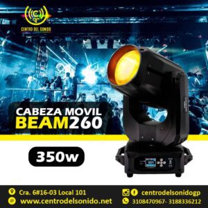 cabeza móvil super beam 260 9r 350w