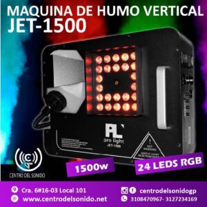 Maquina de humo F1500L PL Pro Light 6 LEDS RGB