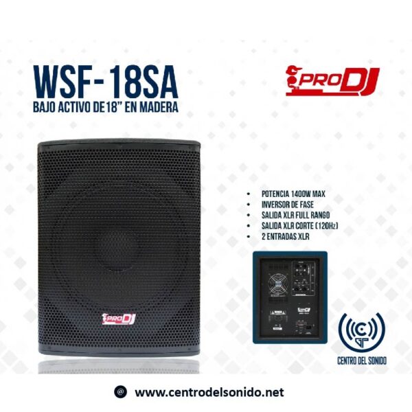 bajo activo prodj wsf 18sa (copia)