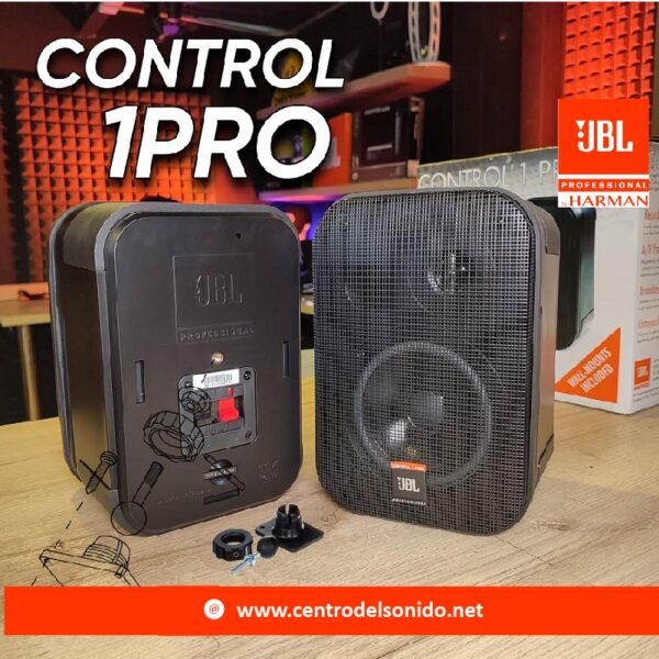 juego monitor pasivo jbl control 1 pro 150w (par) 1×5″