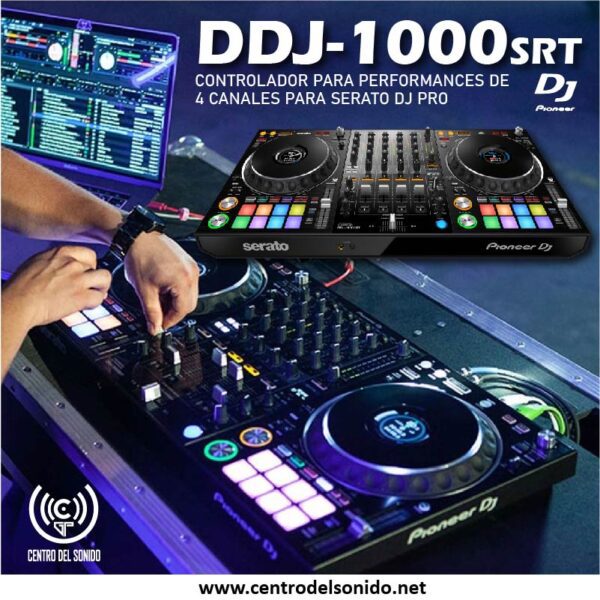 controlador ddj 1000srt de 4 canales pioneer dj (copia)