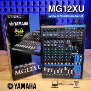 consola yamaha mezclador mg12xu (copia)