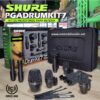 pgadrumkit7 shure kit de bombo pga52, 57, 56(x3), 81(x2)