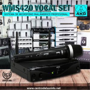 micrófono akg wms420 vocal set (copia)
