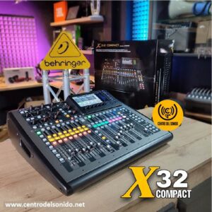 mezclador digital behringer x32compact