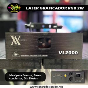 laser graficador 2wts rgb