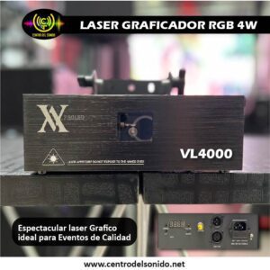laser graficador 4w rgb