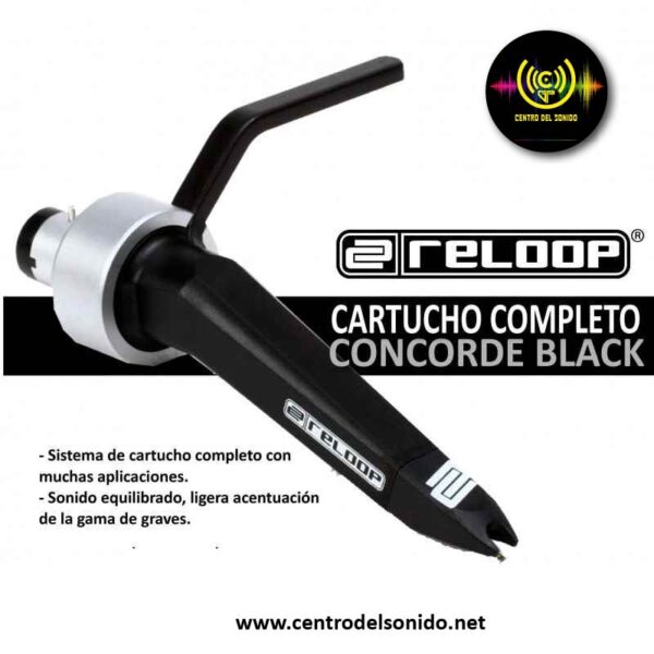 cartucho concorde black reloop