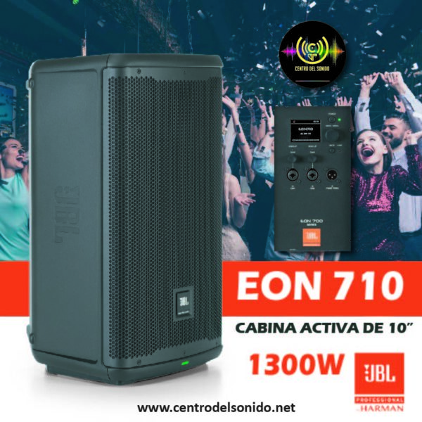 jbl eon710 altavoz 10" y 1300 w con bluetooth y dsp (copia)