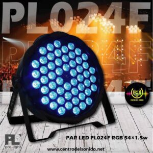 par led pl024f pl pro light rgb 54×1.5w (copia)