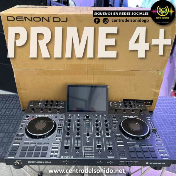 controlador dj denon dj prime 4+