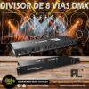 dsp8 divisor de 8 vías dmx – pl pro light