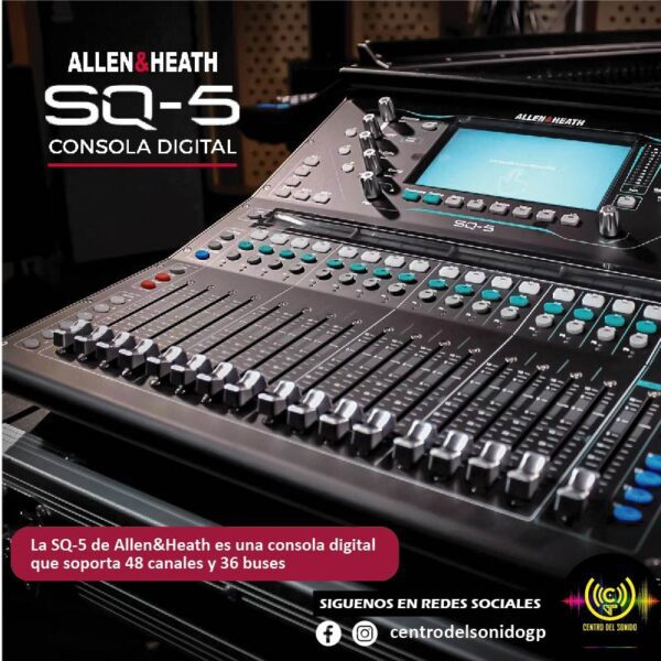 consola digital allen & heath sq5