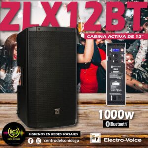 cabina activa zlx12bt electro voice 2 vias (copia)