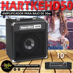 hartke hd 50 amplificador combo