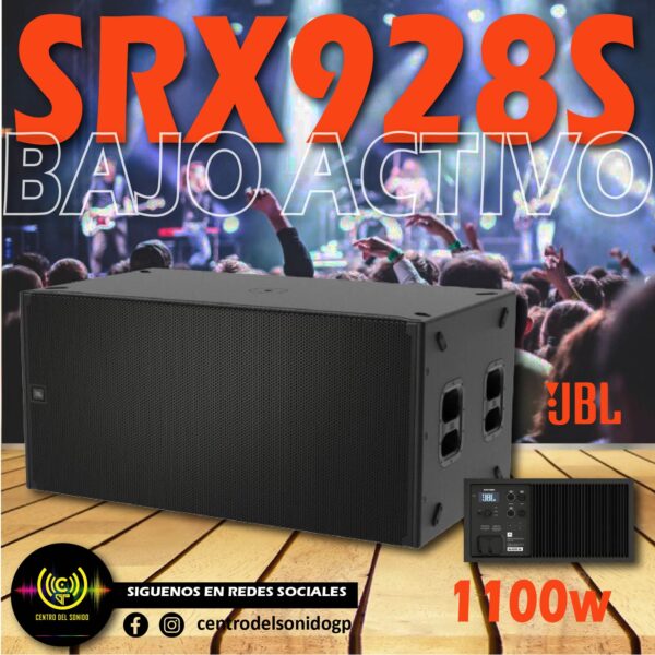 jbl srx928s subwoofer activo 1100w 140db