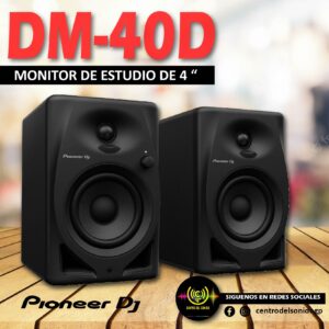monitor pioneer dj dm 40d