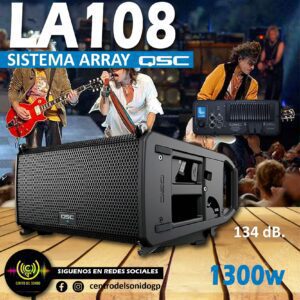 sistema array la108 qsc