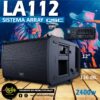 sistema array la112 qsc 136db 2400w