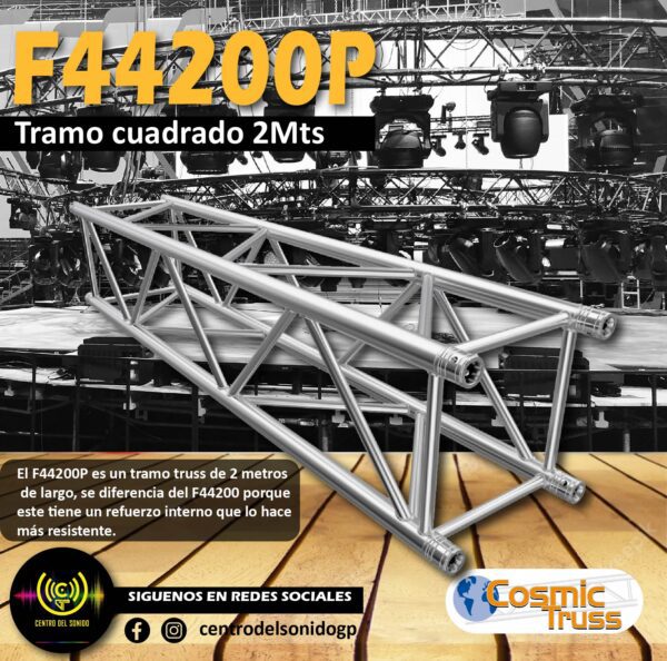 tramo 40x40 de 2m f44200p cosmic truss (copia)