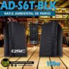 bafle ambiental qsc ad s6t blk 150w