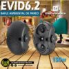 juego de parlantes evid6.2 electro voice