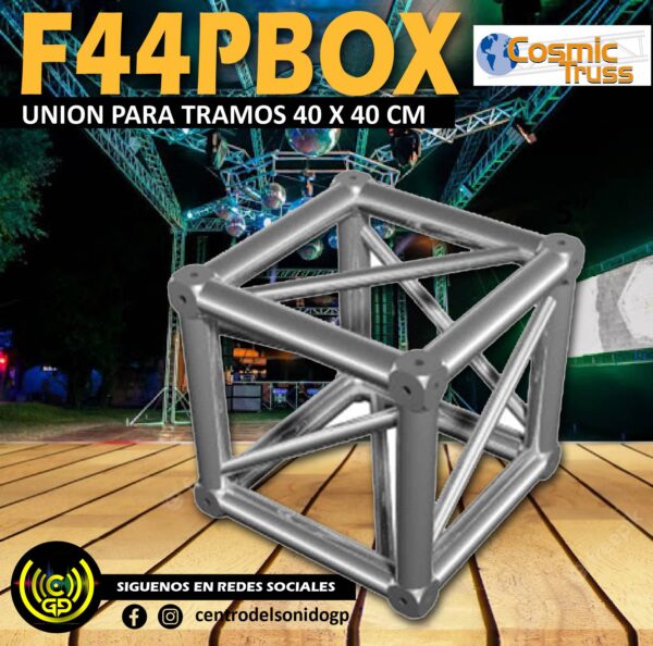 union para tramos 40x40 f44p box cosmic truss (copia)