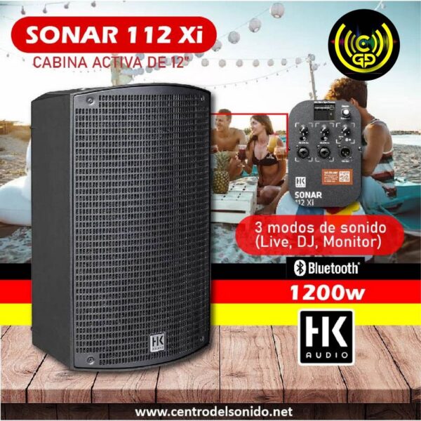 cabina activa sonar 112 xi hk audio 1200w