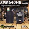 altavoz ambiental xpm640hb de 6" 40w