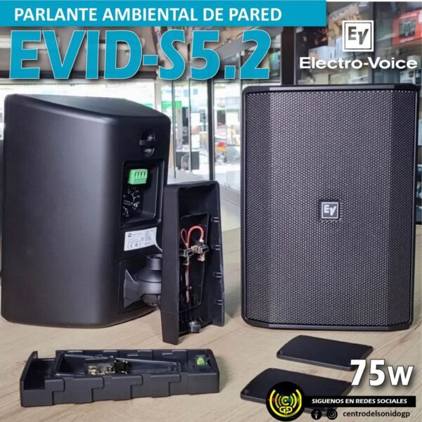 juego de parlantes evids5.2