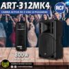 cabina activa rcf art312mk4 de 2 vias 800w