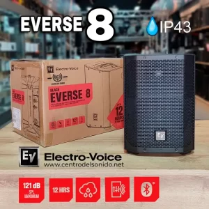 electro voice everse8 portable 400w