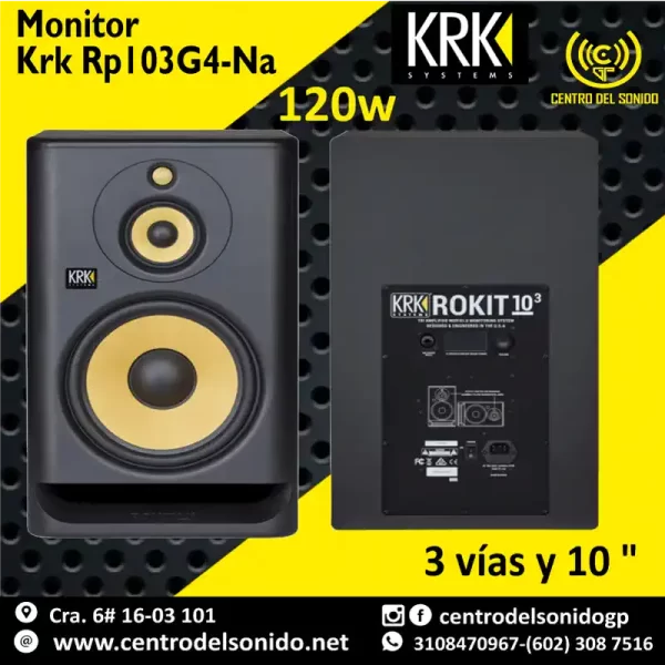 monitor krk rp103g4 na 120v