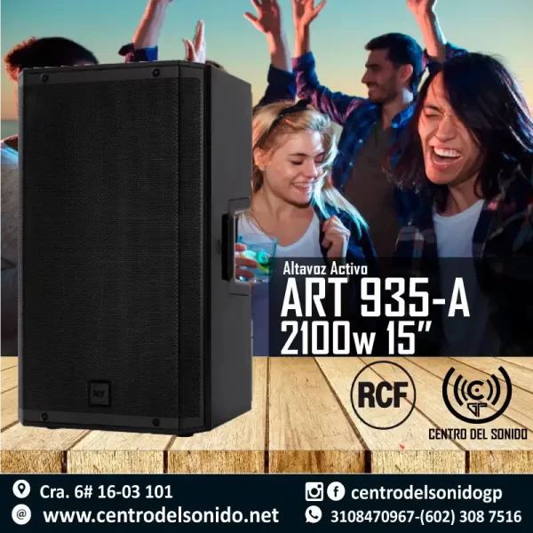 altavoz rcf art935a