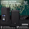 cabina activa etx15p electro voice 2000watt