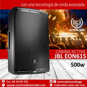 cabina activa jbl eon 615