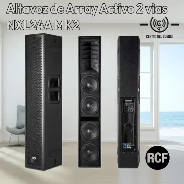 altavoz de array activo 2 vias nxl24a mk2