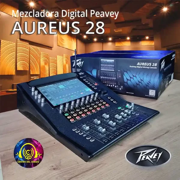 mezcladora digital peavey aureus 28