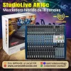 mezcladora híbrida studiolive ar16 usb de 18 canales