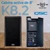 cabina activa de 8" k8.2