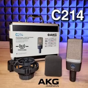 microfono de estudio condesador microfono akg c214